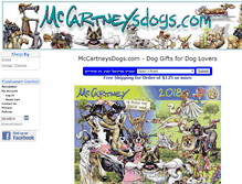 Tablet Screenshot of mccartneysdogs.com